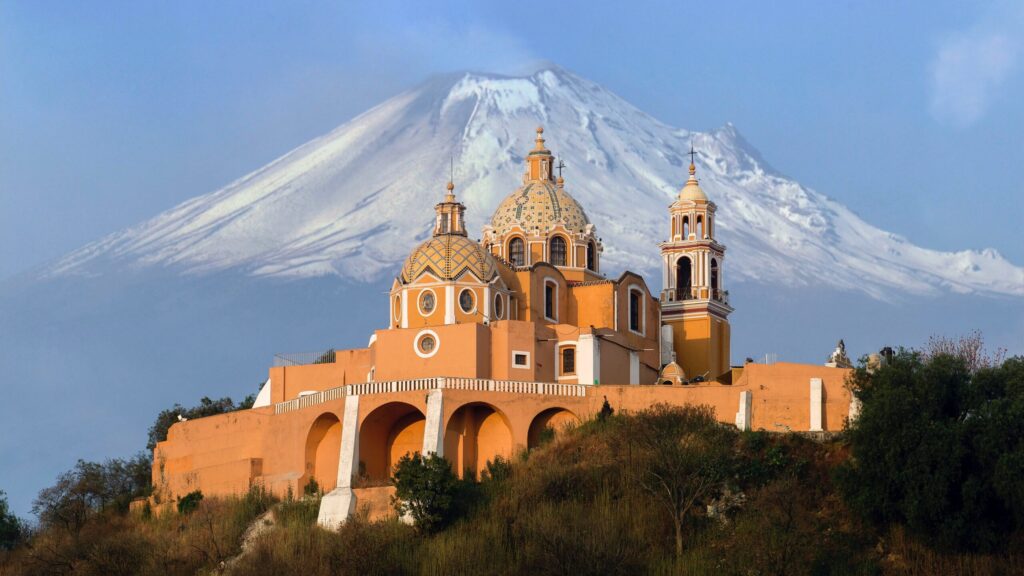 Santuario de la virgen de los remedios, Cholula, Puebla.